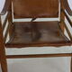 Sixties safari chair by Aage Bruun & son Denmark