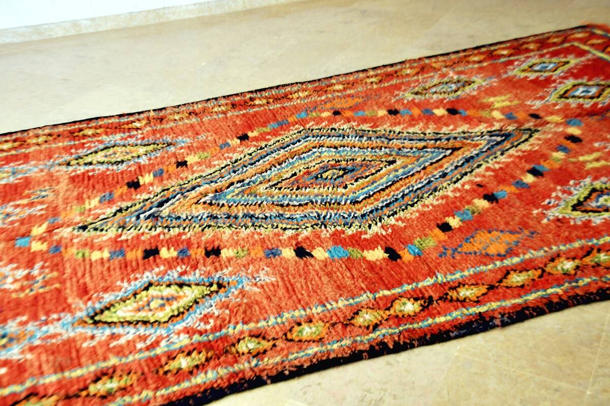 Vintage Boujaad rug 352 x 186 cm