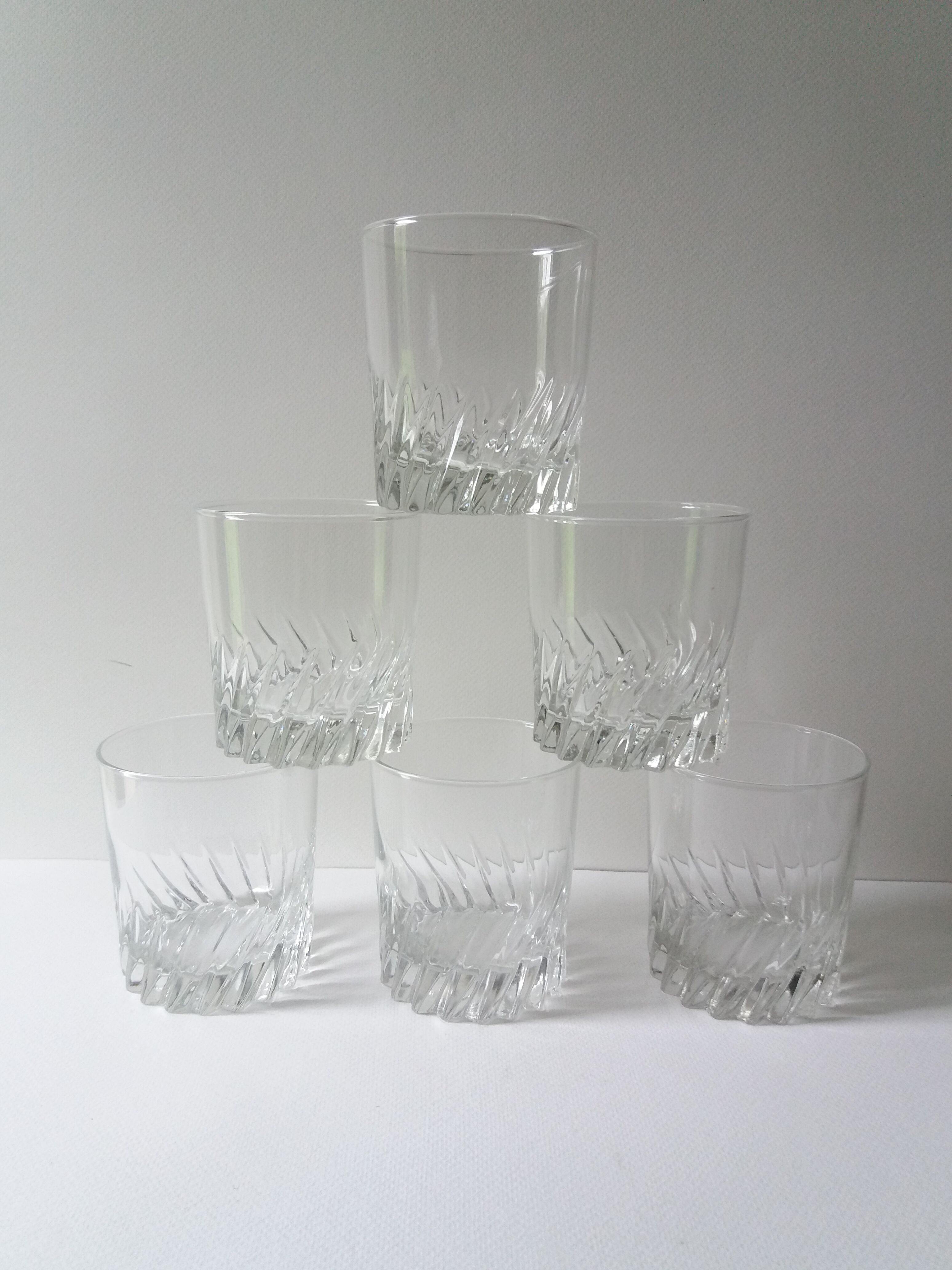 Set verres et carafe à whisky vintage