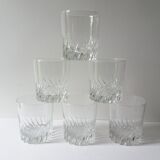 Set verres et carafe à whisky vintage
