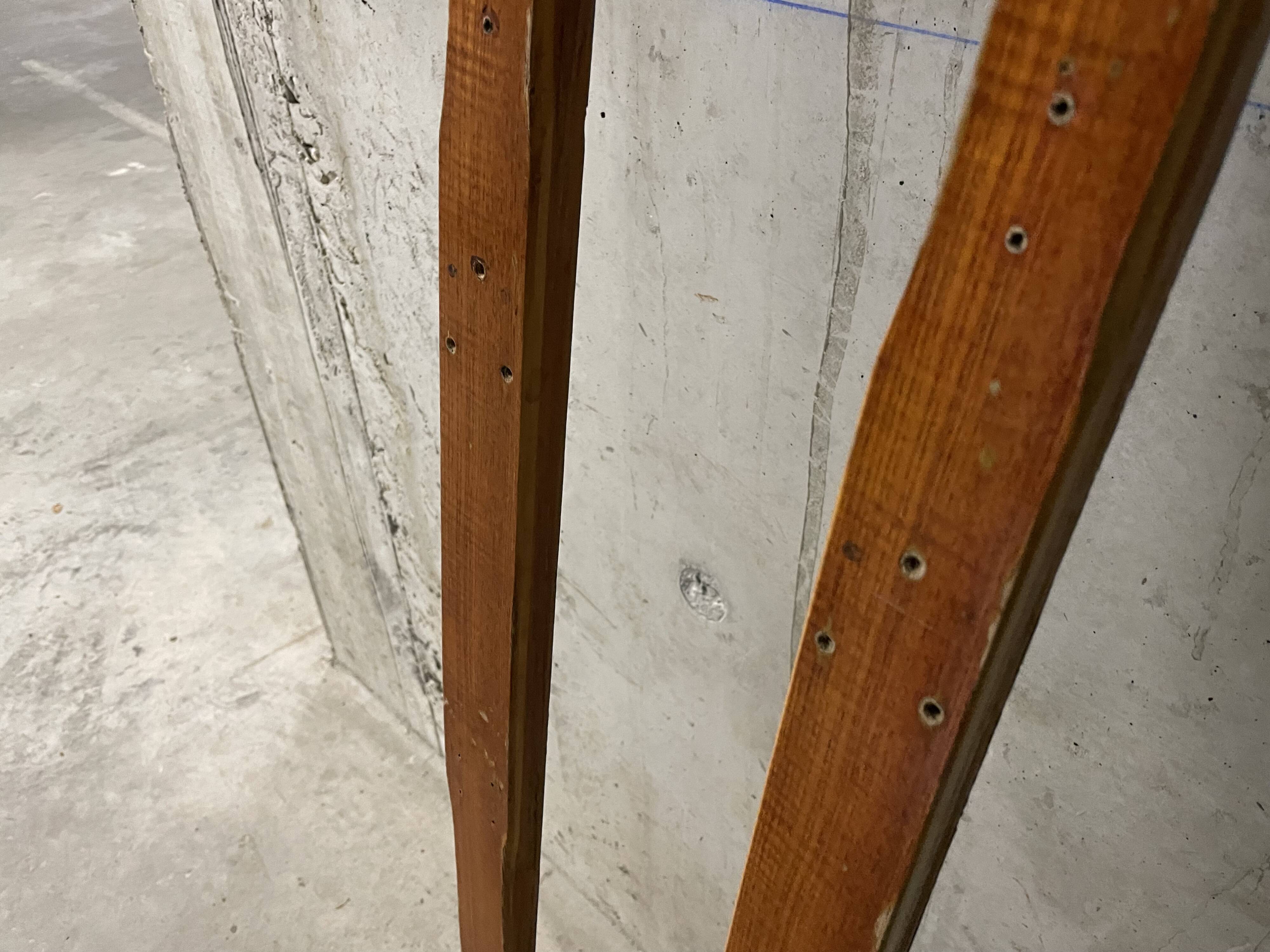 Skis en bois