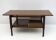 Table basse italienne en acajou de style moderne du milieu du siècle, années 1950