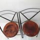 Paire de chaises Yamakado  vintage