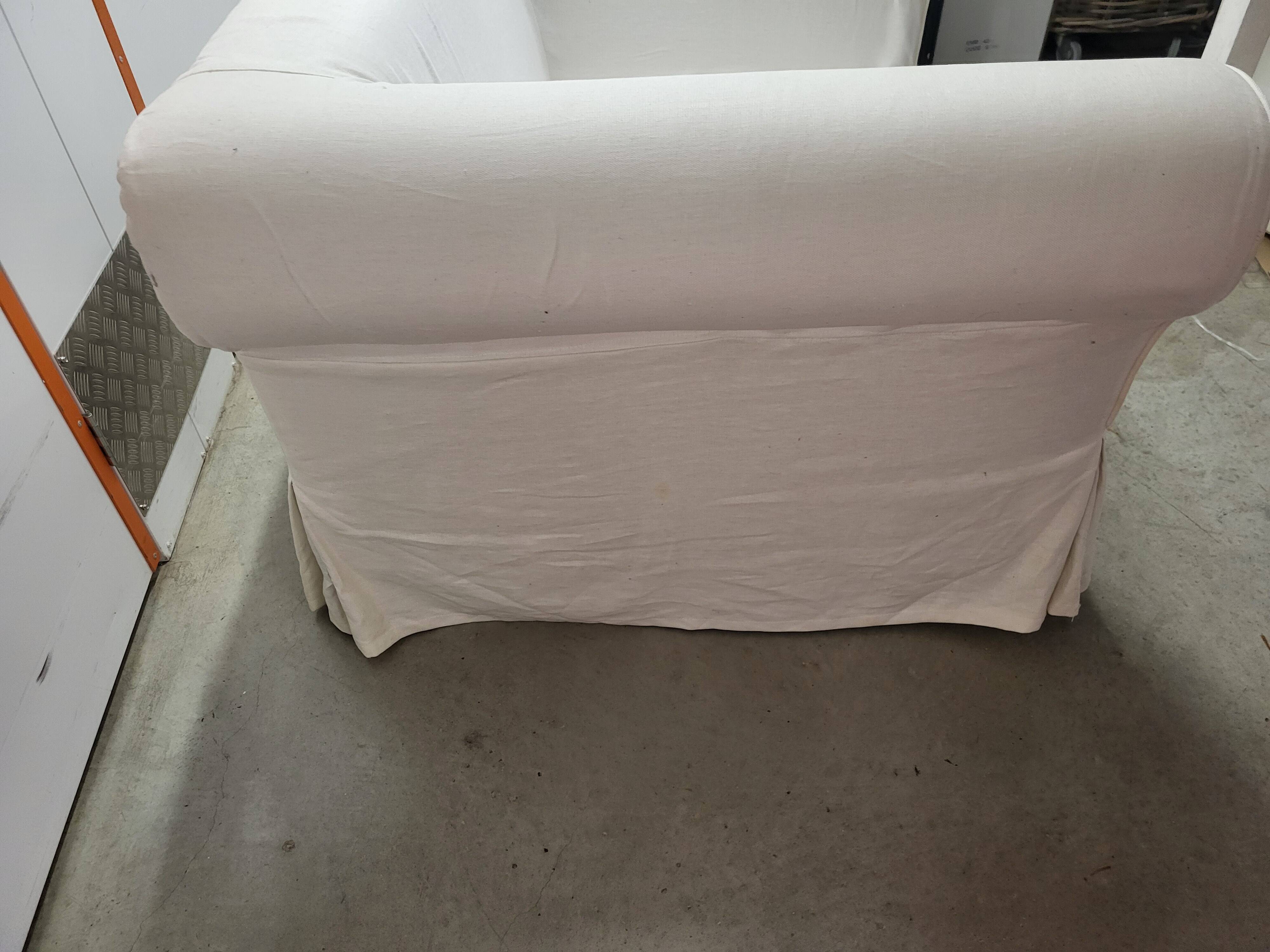 Ivory White Armchair