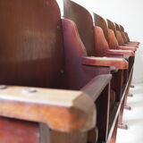Cinema bench year 50s