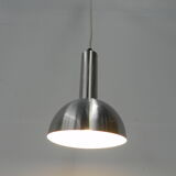 Vintage hanging lamp with aluminum shade