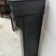 Napoleon III period fireplace with a black marble corbel. 19th century.