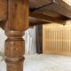 Table repas style drapière noyer 2m5/3m5 1900