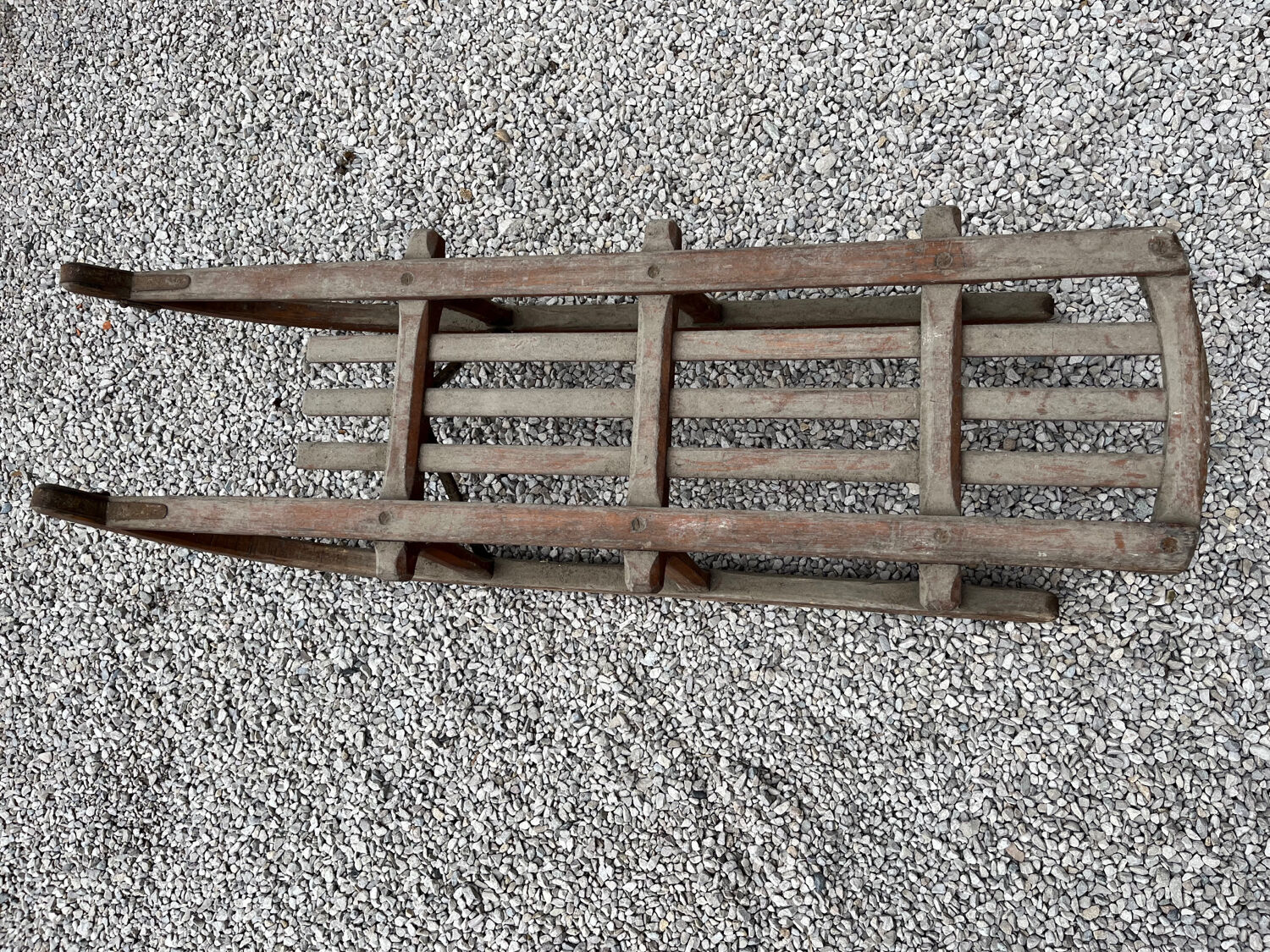 Wooden sled 1950