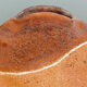 Artisanal terracotta vase