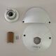 Giovi wall light by Achille Castiglioni for Flos 1982 Lacquered White Metal Design