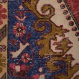 Vintage Turkish rug from Oushak, hand-woven 143 x 216 cm