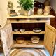 Parisian buffet in raw wood