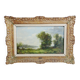 G. Mériot - Oil on panel "The Creuse at Bénévent"