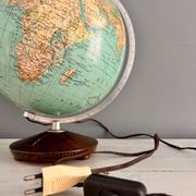“Columbus” terrestrial globe duo, circa 1960