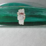Two-layer glass desk set, 80s