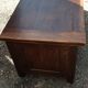 Solid oak chest