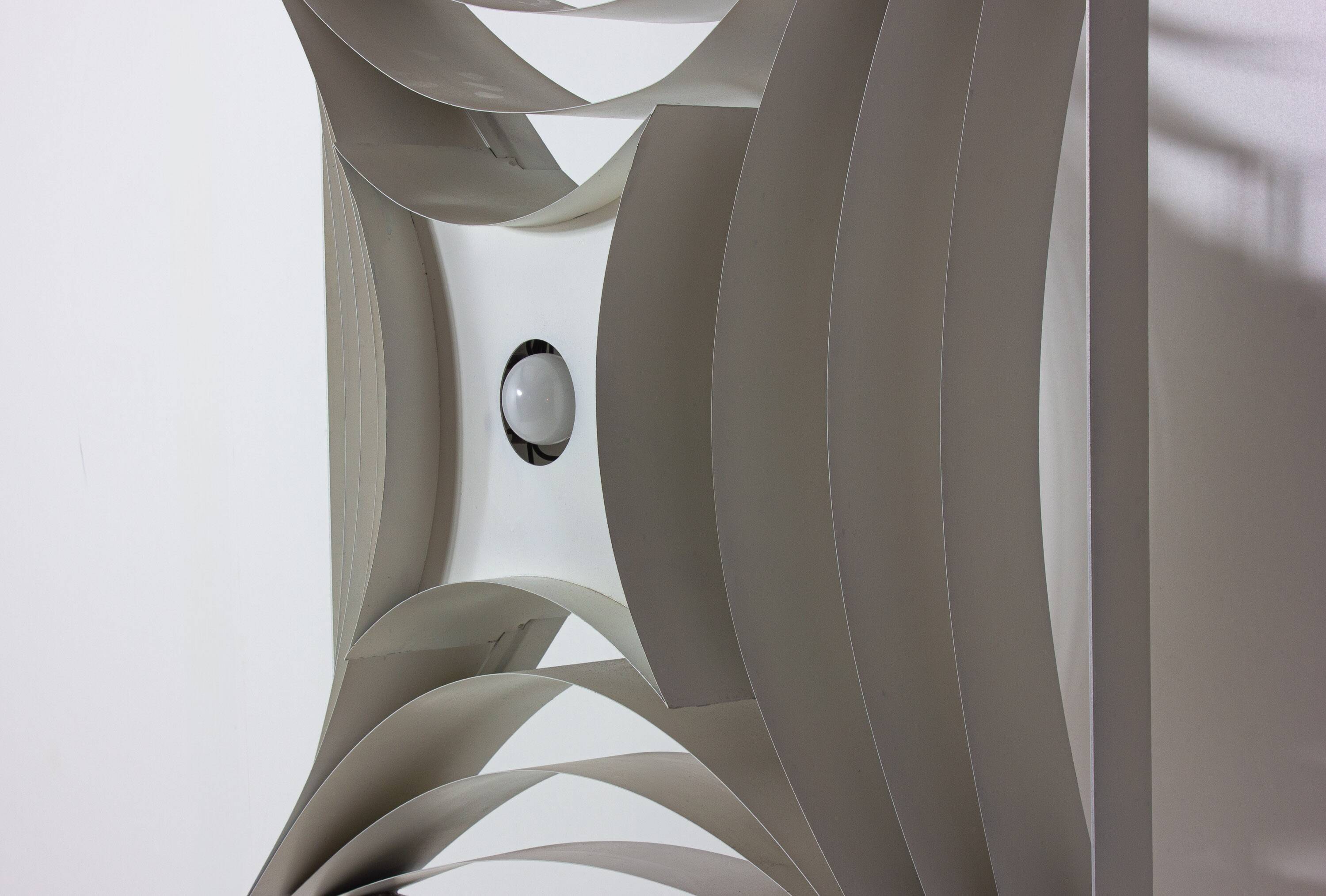 Architectural wall or ceiling lamp, Belgium 1960s