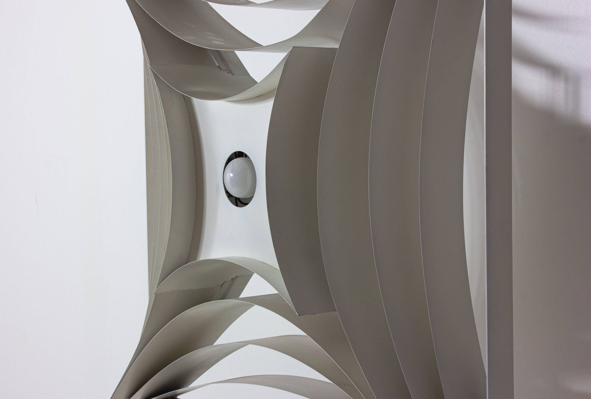 Architectural wall or ceiling lamp, Belgium 1960s