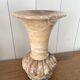 Vintage honey onyx urn vase