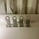 Set of 4 coat hooks – Étienne Fermigier – 1967 – French design – Very good