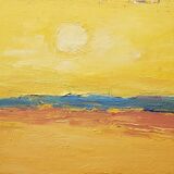 Painting by Nagao Usui "sun"