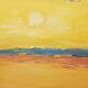 Painting by Nagao Usui "sun"