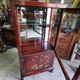 Asian lacquer display cabinet