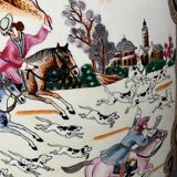 Vase, relief paint, gilding