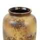 Vintage West Germany Vase Brown Beige Marble Effect Earthenware 484-26