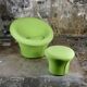 Mushroom armchair and ottoman, Pierre Paulin for Artifort, 1990