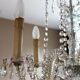 5 lights crystal pendant chandelier from Czechoslovakia