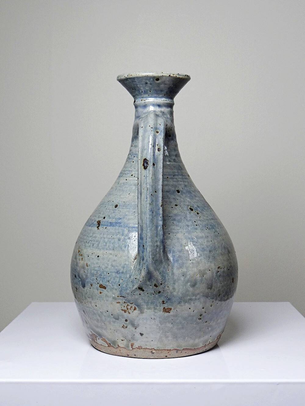 Small carafe, pitcher in vintage hand-turned Migeon La Borne Cher stoneware