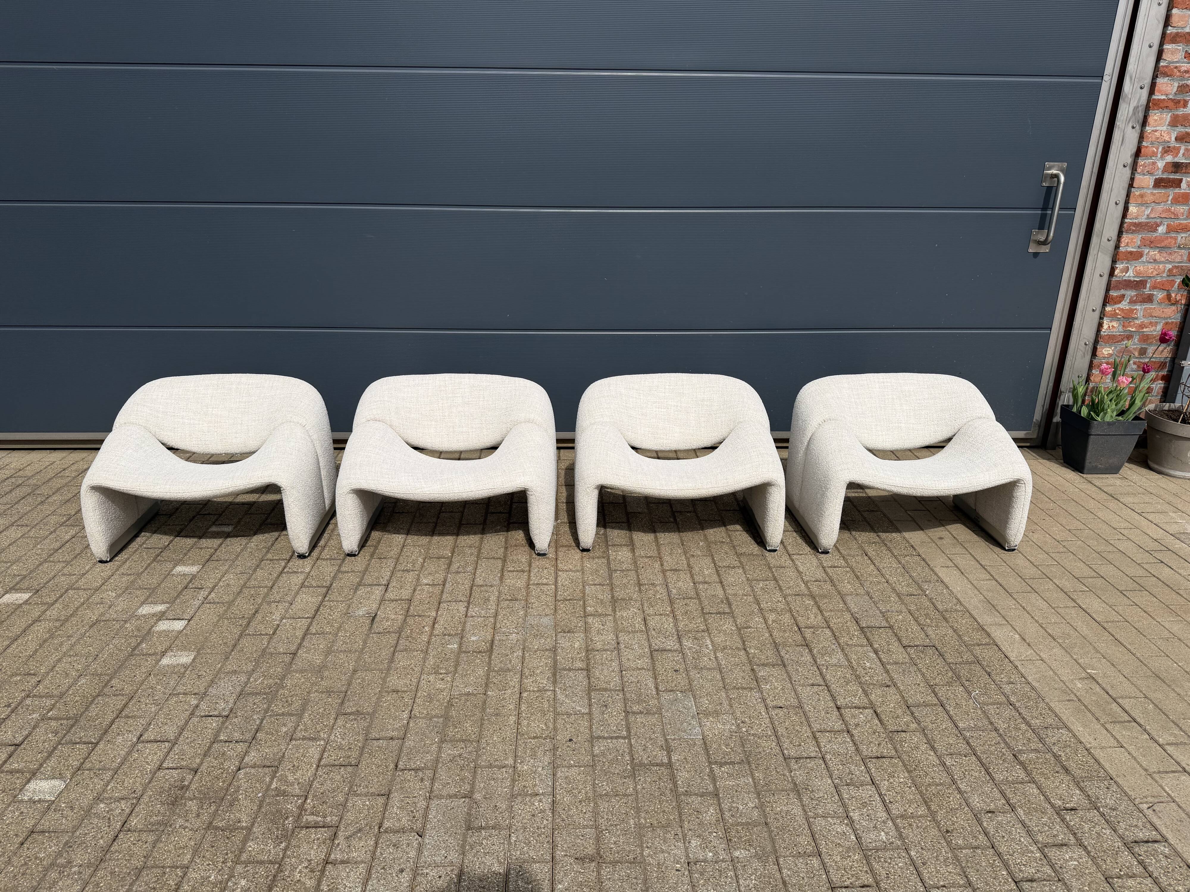 Artifort F598 Groovy armchairs in perfect condition!! Pierre Paulin