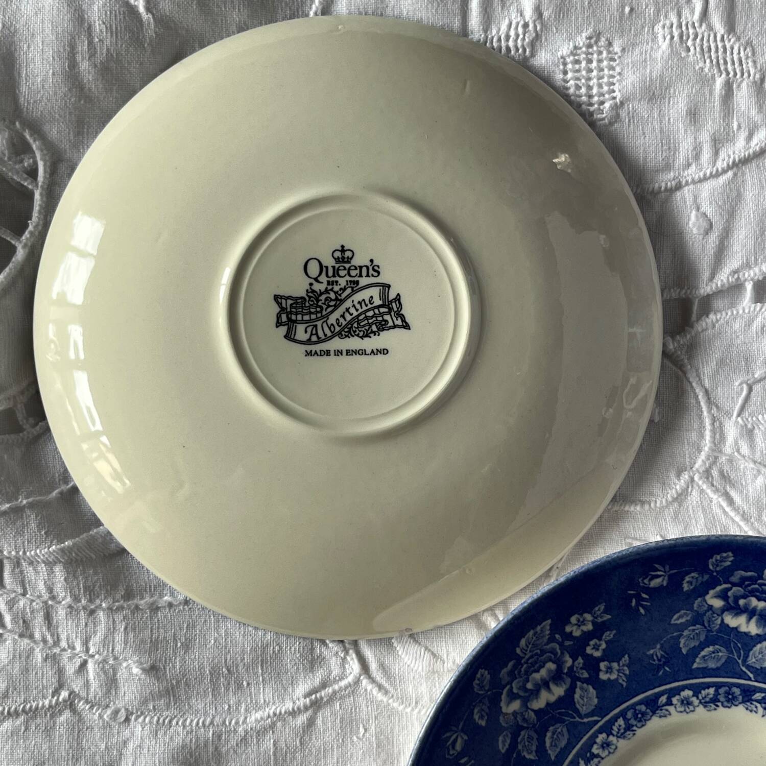 6 tasses à café en porcelaine anglaise