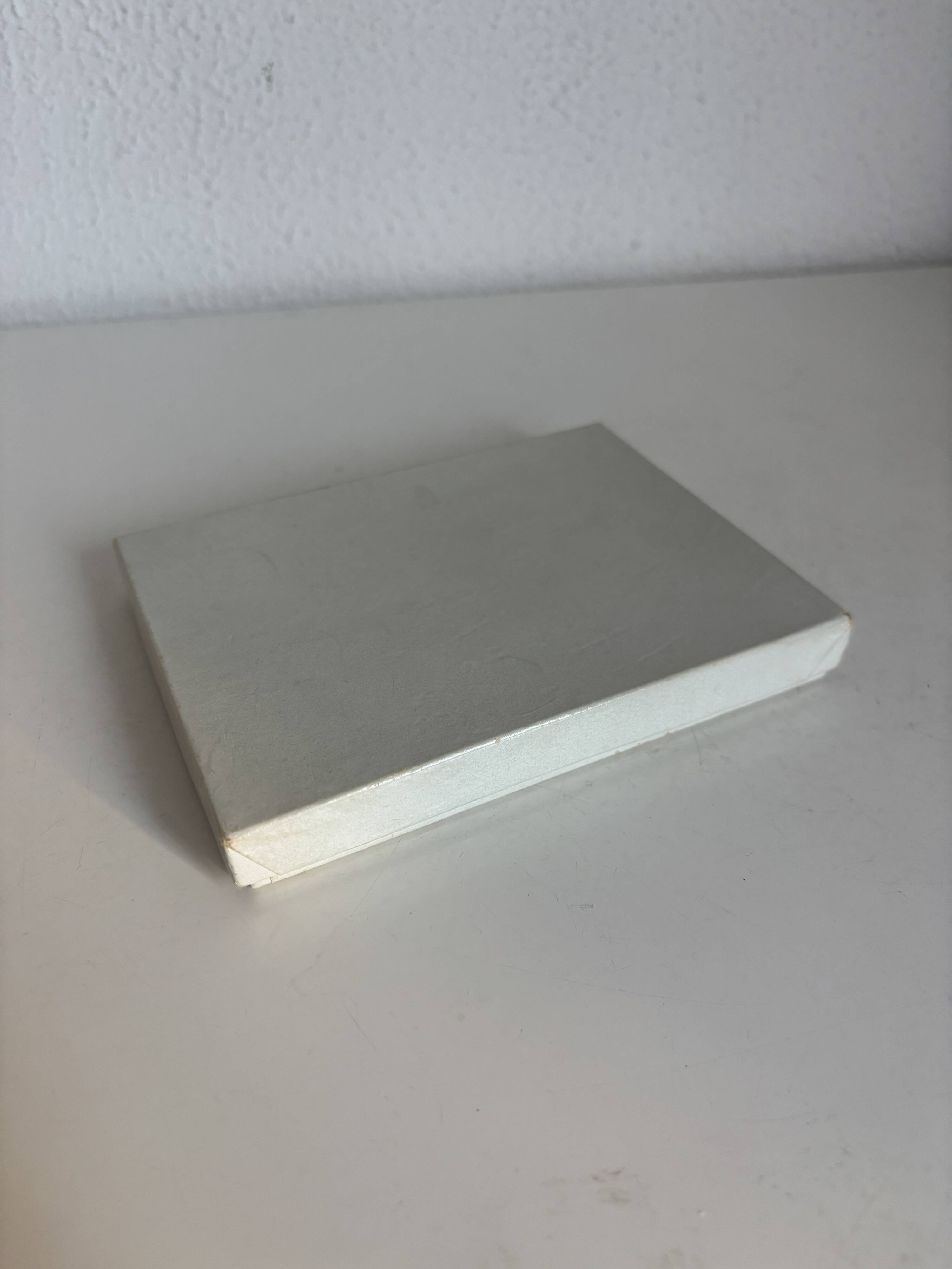 Vintage 1960s gold-plated cigarette case from France - 13 x 10 cm