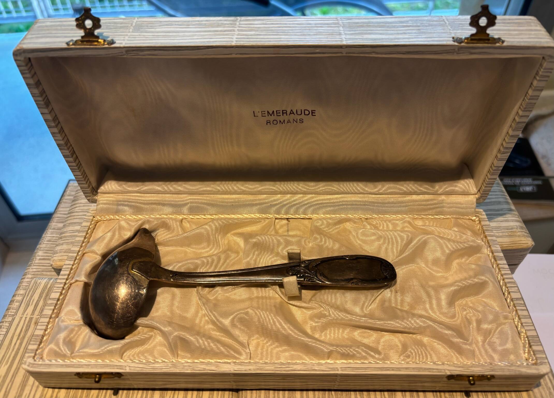 Complete service in silver-plated metal, reinforced silvering (1970s)