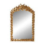 Gilded carved wooden mirror