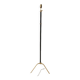 Floor lamp brass lacquered metal 1950