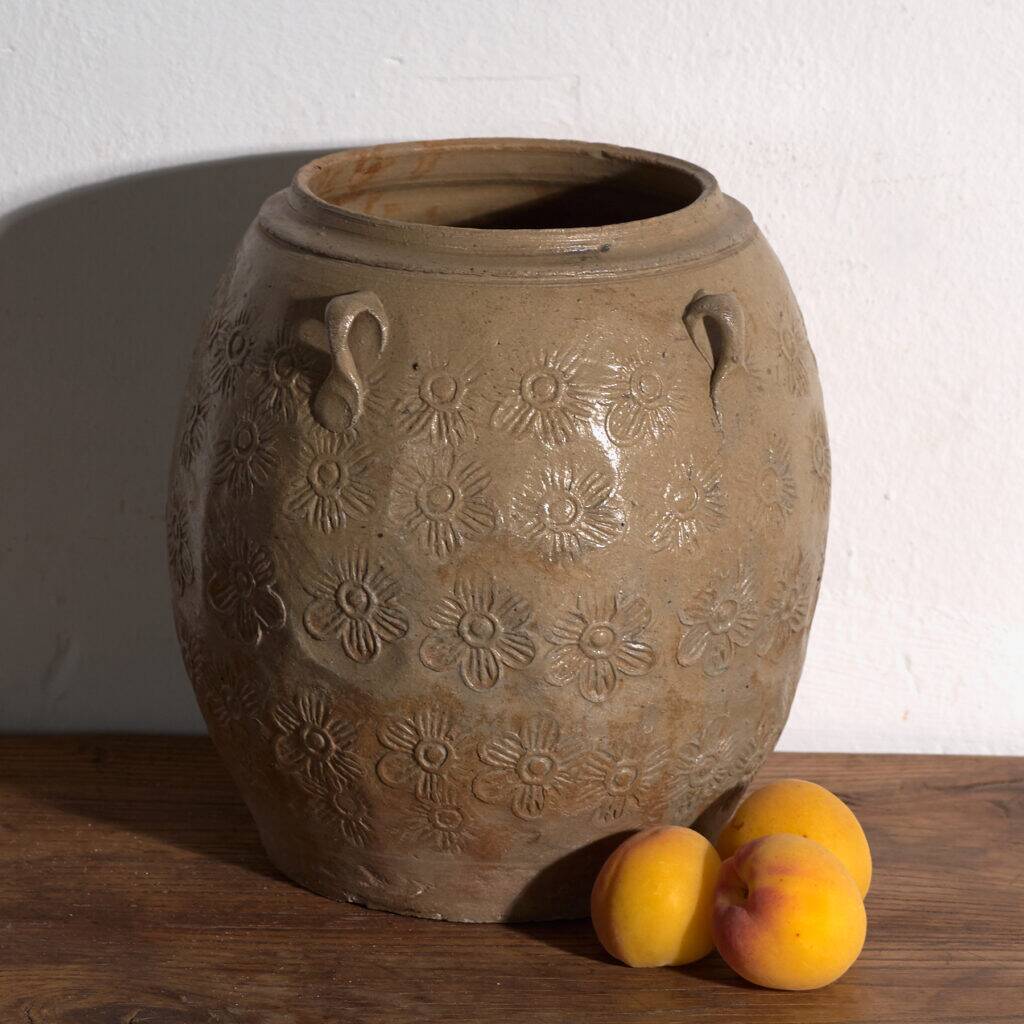 Ancient Chinese glazed stoneware vase – China, circa 1900
