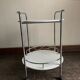 Bar service 1970 in white lacquered wood