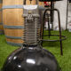 Industrial lamp suspension