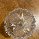 Hofbauer engraved crystal vase