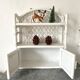 Rattan wall shelf