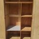 Parisian wardrobe in raw wood