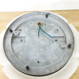 Vintage flower plafonnier, Glashet Limburg, 1970