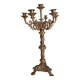 Large bronze chandelier in the Louis XVI style.