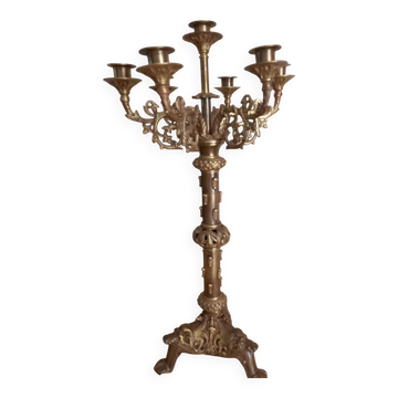 Bronze candelabrum in Louis XVI style