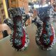Pair of Italian vases by Augusto Giulianelli 1950