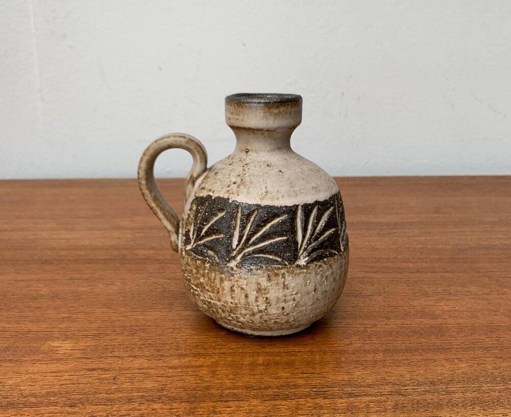 Carafe vase from the Danish Pottery Workshop of Løvemose, Denmark, 1960s.
